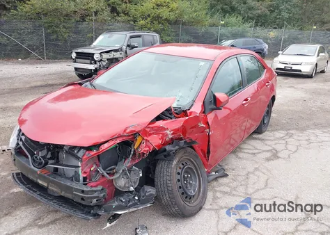 2016 Toyota Corolla Le из США, поврежденный, VIN 2T1BURHE2GC648490